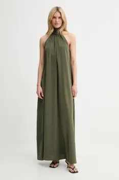 Answear Lab rochie culoarea verde, maxi, oversize imagine