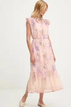 Answear Lab rochie culoarea violet, midi, drept imagine