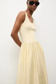 Answear.LAB rochie de vara bumbac Unscripted Collection imagine