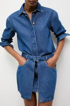 Answear.LAB rochie de vara denim Unscripted Collection imagine