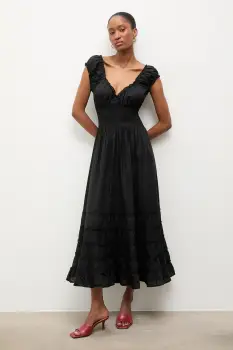 Answear.LAB rochie din bumbac imagine