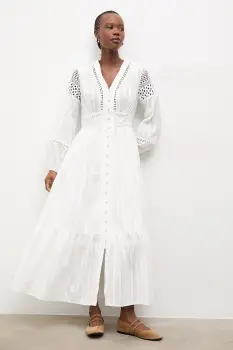 Answear.LAB rochie din bumbac imagine