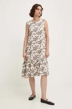 Answear Lab rochie din bumbac culoarea negru, mini, drept imagine