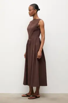 Answear.LAB rochie din bumbac Unscripted Collection imagine