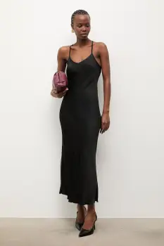 Answear.LAB rochie lenjerie intima cu vascoza imagine