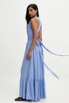 Answear.LAB rochie maxi, evazati imagine