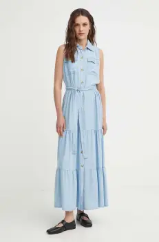 Answear Lab rochie maxi, evazati imagine