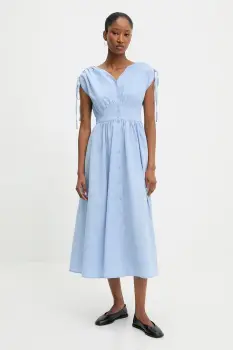 Answear Lab rochie midi, evazata imagine