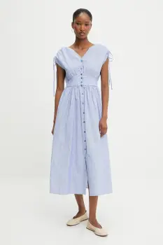 Answear Lab rochie midi, evazata imagine