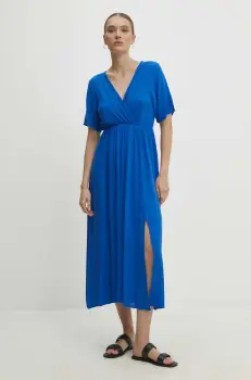 Answear Lab rochie midi, evazati imagine