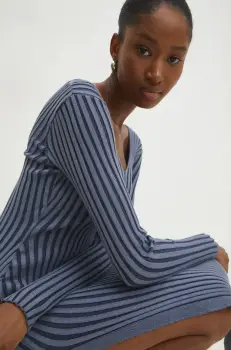 Answear Lab rochie midi, mulata imagine