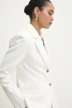 Answear Lab sacou cambrat cu esarfa imagine