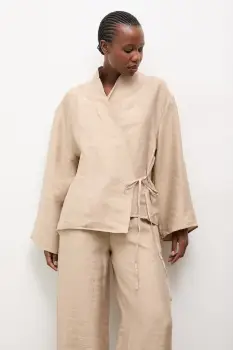 Answear.LAB sacou femei cu lyocell imagine