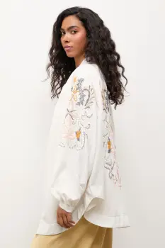 Answear.LAB sacou femeiesc din bumbac imagine