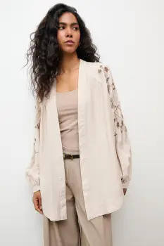 Answear.LAB sacou pentru femei, cu vascoza imagine