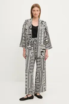 Answear Lab sacou si pantaloni culoarea negru imagine