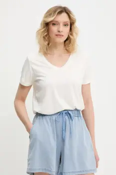 Answear Lab tricou culoarea bej imagine