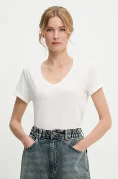 Answear Lab tricou de in femei, culoarea alb imagine