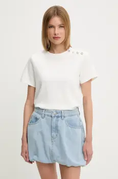 Answear Lab tricou femei, culoarea alb imagine