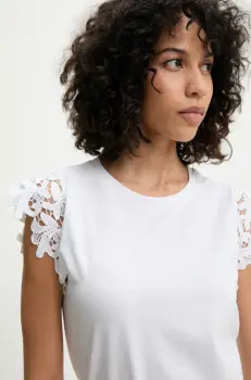 Answear Lab tricou femei, culoarea alb imagine