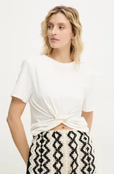 Answear Lab tricou femei, culoarea alb imagine