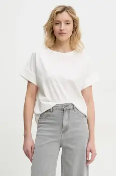 Answear Lab tricou femei, culoarea alb imagine