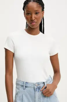 Answear Lab tricou femei, culoarea alb imagine