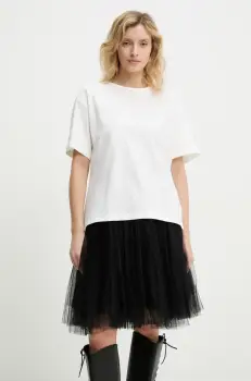 Answear Lab tricou femei, culoarea alb imagine