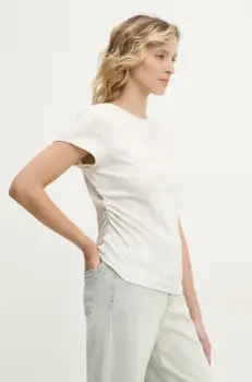 Answear Lab tricou femei, culoarea gri imagine