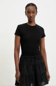 Answear Lab tricou femei, culoarea negru imagine