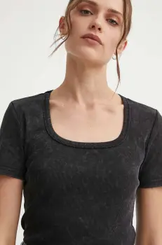 Answear Lab tricou femei, culoarea negru imagine