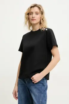 Answear Lab tricou femei, culoarea negru imagine