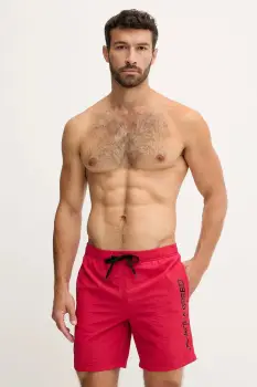 Aqua Speed pantaloni scurti de baie culoarea rosu, OWEN imagine