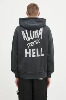 Aries hanorac de bumbac Faded Aloha From Hell Hoodie imagine