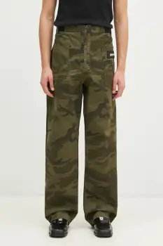 Aries pantaloni de bumbac Camo Walking Trouser imagine