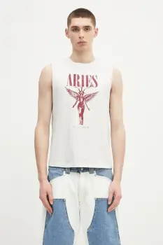 Aries tricou din bumbac Faded Nirvana Muscle Vest imagine