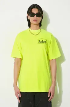 Aries tricou din bumbac Fluoro Temple SS Tee imagine