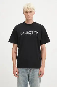 Aries tricou din bumbac Suckshit SS Tee imagine