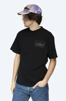 Aries tricou din bumbac Temple Ss Tee imagine