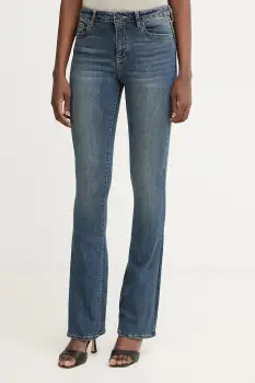 Armani Exchange blugi flared pentru femei imagine