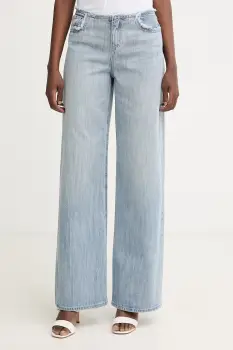 Armani Exchange blugi largi pentru femei imagine