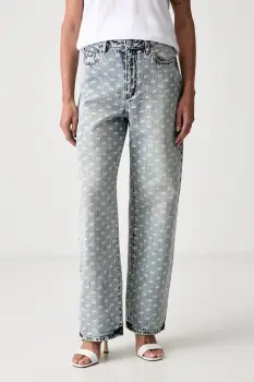 Armani Exchange blugi relaxed fit pentru femei imagine