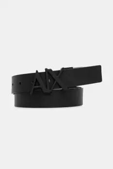 Armani Exchange curea de piele cu doua fete imagine