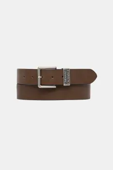 Armani Exchange curea de piele imagine