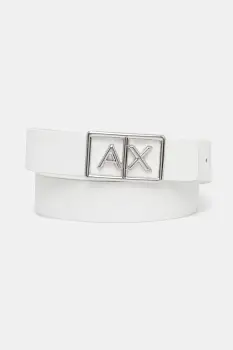 Armani Exchange curea reversibila de dama din piele imagine