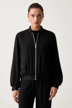Armani Exchange geaca bomber pentru femei imagine