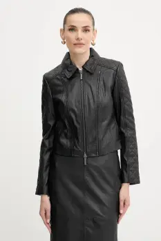 Armani Exchange geaca de piele imagine