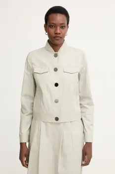 Armani Exchange geaca de tranzitie pentru femei, din bumbac imagine