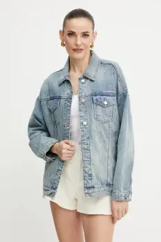 Armani Exchange geaca din denim imagine