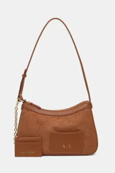 Armani Exchange geanta baguette pentru femei imagine